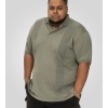 Afbeelding van D555 - Chippenham - Plussize - Polo - Khaki - Korte mouwen