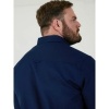 Afbeelding van D555 Richard - Plussize Overhemd - Uni Navy - Lange Mouwen