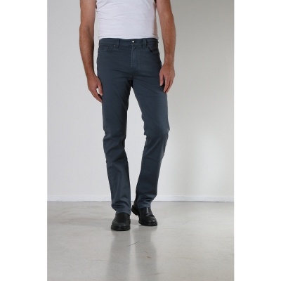Foto van New Star - Jacksonville - Heren Stretch Twill Broek - Petrol - Straight leg