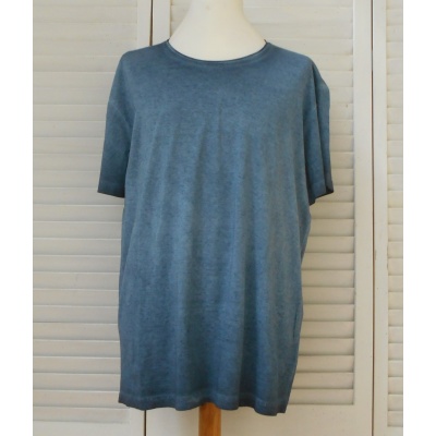 Foto van Blue Seven - T-shirt - Blauw - Tie & Dye - Korte Mouwen - Ronde Hals
