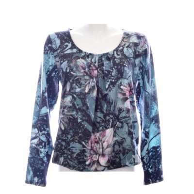 Moglie SHIRT stretch l.m. blauwgroen Moglie SHIRT stretch l.m. blauwgroen