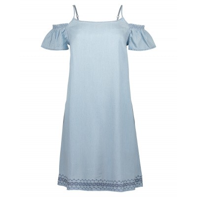 Blue Seven JURK gewassen Blue Blue Seven JURK gewassen Blue