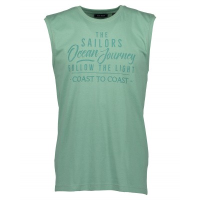 Blue Seven SHIRT mouwloos Green Blue Seven SHIRT mouwloos Green