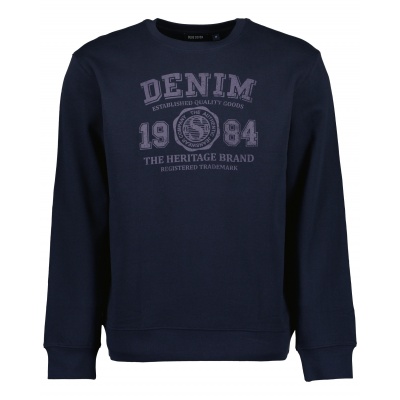 Foto van Blue Seven - Sweater - Blauw - Print - Ronde Hals