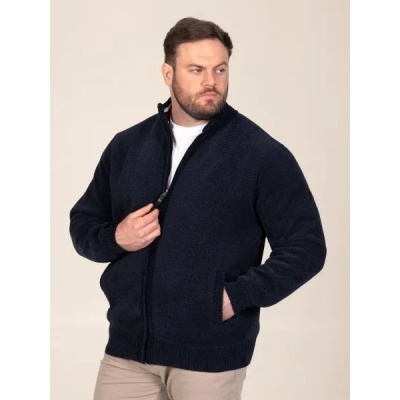 Foto van D555 - Travis - Grote Maat Gevoerd Heren Vest - Navy