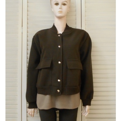 Foto van Promise Fashion - Dames Bomberjackje - Bruin