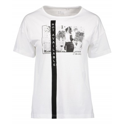 Blue Seven 105401 SHIRT met print White Blue Seven 105401 SHIRT met print White