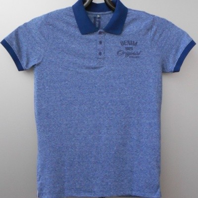 Foto van Brams Paris FINNLEY polo in melee Navy