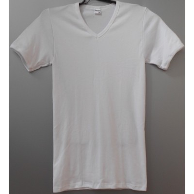 Beeren TINO T-shirt stretch V-hals uni White Beeren TINO T-shirt stretch V-hals uni White