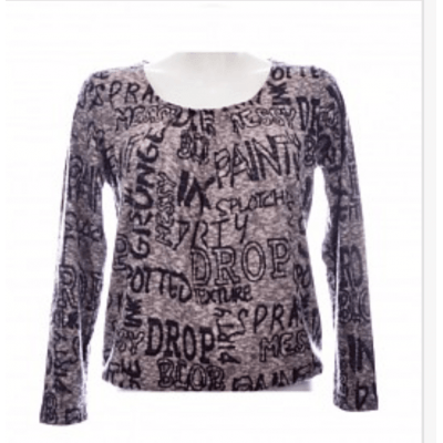 Moglie TOP stretch l.m. taupe Moglie TOP stretch l.m. taupe