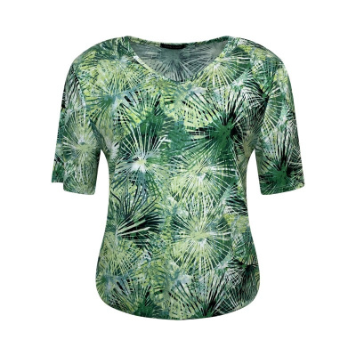 Pink Lady SHIRT V-hals groen Pink Lady SHIRT V-hals groen