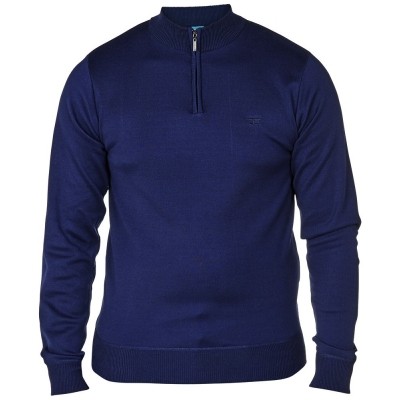 D555 PACIFIC KS dunne Sweat met rits navy D555 PACIFIC KS dunne Sweat met rits navy