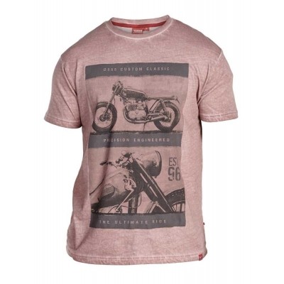 D555 ROY KS t-shirt print Rust D555 ROY KS t-shirt print Rust