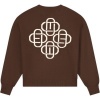 Foto van Equalite Heren Trui Bruin EQ.25.8.5.1/140 Fluffy Knit Sweater