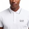 Foto van Armani Ea7 Heren Polo Wit 8NPF16-PJVUZ/1100