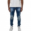 Foto van Amicci Heren Jeans Blauw AMJ1021/MID Harlan