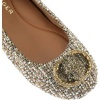 Foto van Kurt Geiger Dames Ballerina Goud 5000643609/225 Chelsea