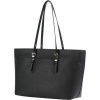 Foto van Michael Kors Dames Tas Zwart 30T5GQNT9L/001 Quinn Tote