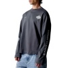 Foto van The Couture Club heren T-shirt grijs TCCM3190 Motion Blurred