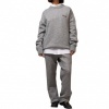 Foto van Equalite Heren Broek Grijs EQ.25.8.7.4/220 Fluffy Knit Pants