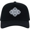 Foto van The Couture Club Heren Cap Zwart TCCM3393 Emblem