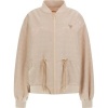 Foto van Guess Dames Jas Bruin V5YL11-WHFU0/Brwn 4G Aop Full Zip Jacket