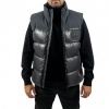 Foto van Moose Knuckles Heren Bodywarmer Grijs M34MV482/1542 Victory Peak Vest
