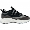 Foto van Cleens Heren Sneaker Wit Aero Runner Zwart Anyx