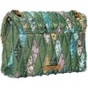 Foto van Kurt Geiger Dames Tas Groen 5018275609/690 Sequin Mini Kensington