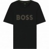 Foto van Boss Heren T-shirt Zwart 50543796/001 Tee Logo Future