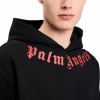 Foto van Palm Angels Heren Trui Zwart PMBB17DS26FLE007/1025 Neck Logo Regular