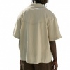 Foto van The Couture Club Heren Overshirt Bruin TCCM3066 Textured Revere