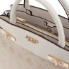 Foto van Guess Dames Tas Wit HWJP99-02060/OFL Melinda Logo Tri Comp Satchel