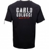 Foto van Carlo Colucci Heren T-shirt Zwart C3544/20