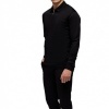 Foto van Tria d'Oro Heren Polo Zwart LSP/BLK Longsleeve