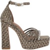 Foto van Kurt Geiger Dames Schoen Bruin 5850843609 Crystal Strap