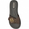 Foto van Michael Kors Dames Ballerina Bruin 40R6MKFA1B/200 Mk Pool Slide