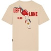 Foto van Baron Filou Heren T-shirt Bruin Left Lane Club
