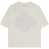 Foto van The Couture Club Heren T-shirt Wit TCCM2989 Emblem Slub