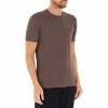 Foto van Armani EA7 Heren T-shirt Bruin 8NPT26/U6063