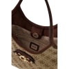 Foto van Guess Dames Tas Bruin HWJG23-13750/LGW Samantha Tote