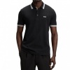 Foto van Boss Heren Polo Zwart 50469055/001 PADDY