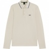Foto van Boss Heren Polo Wit 50536609/133 Plisy