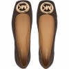 Foto van Michael Kors Dames Ballerina Bruin 40F5MLFP1B/200 Milan Flex