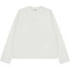 Foto van The Couture Club Heren T-shirt Wit TCCM3184 Slub Long Sleeve