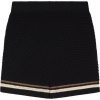 Foto van The Couture Club Heren Korte Broek Zwart TCCM2874 Crochet Knitted Stripe