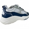 Foto van Cleens Heren Sneaker Wit Pulse Runner Cobalt