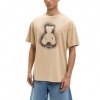 Foto van Palm Angels Heren T-shirt Bruin PMAA109S26JER001/6160 Spray Bear Regular