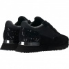 Foto van Mallet London Heren Sneaker Zwart TE2050BLK Popham