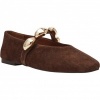 Foto van Steve Madden Dames Ballerina Bruin SM11005437/880 Poppin